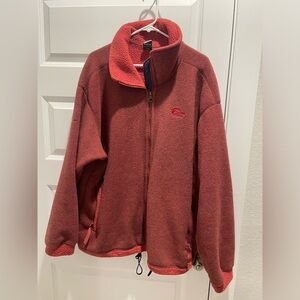 Lowe Alpine Mens vintage Zip Up Soft Fleece sweater jacket XL